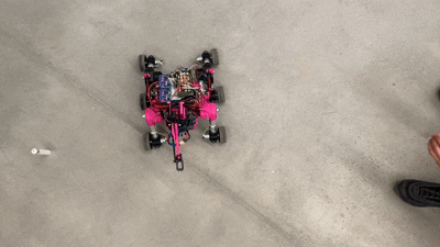 All-Terrain Fire Extinguishing Rover